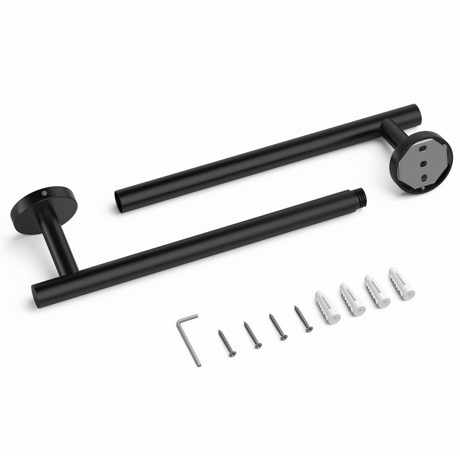 Installation Kit Included for USHOWER Matuko Series 18'' Towel Bar – Screws, and Anchors