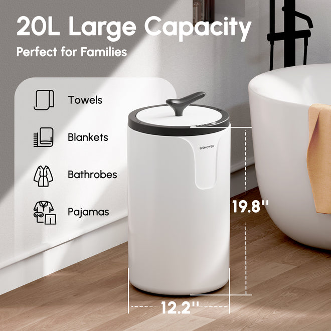 20 liter large capacity towel heater fits bath towels blankets bathrobes pajamas